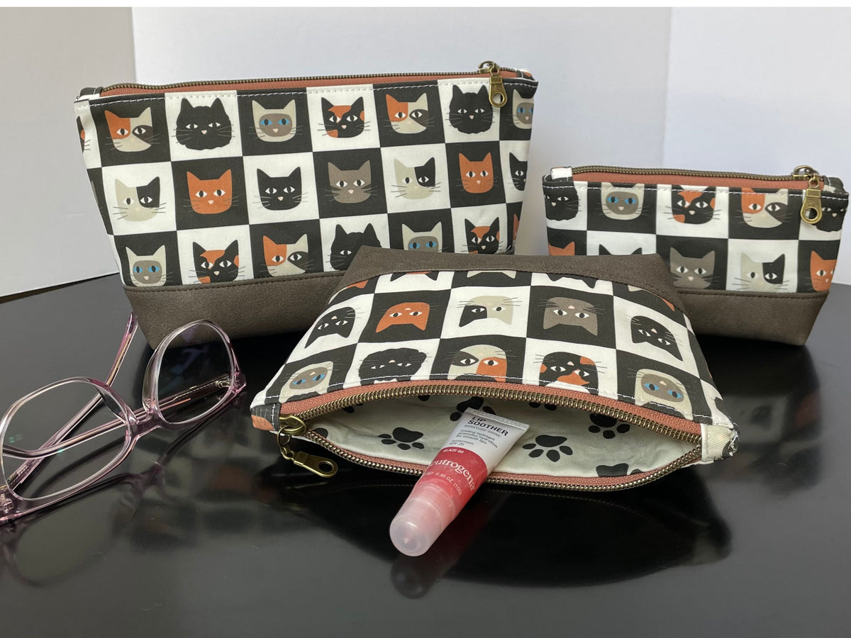 Just Cats Hold All the Essentials Zipper Pouch