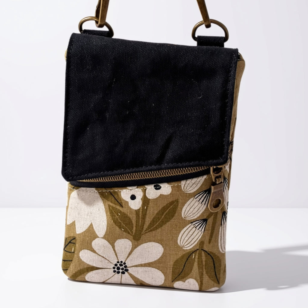Whimsy Floral Olive Green