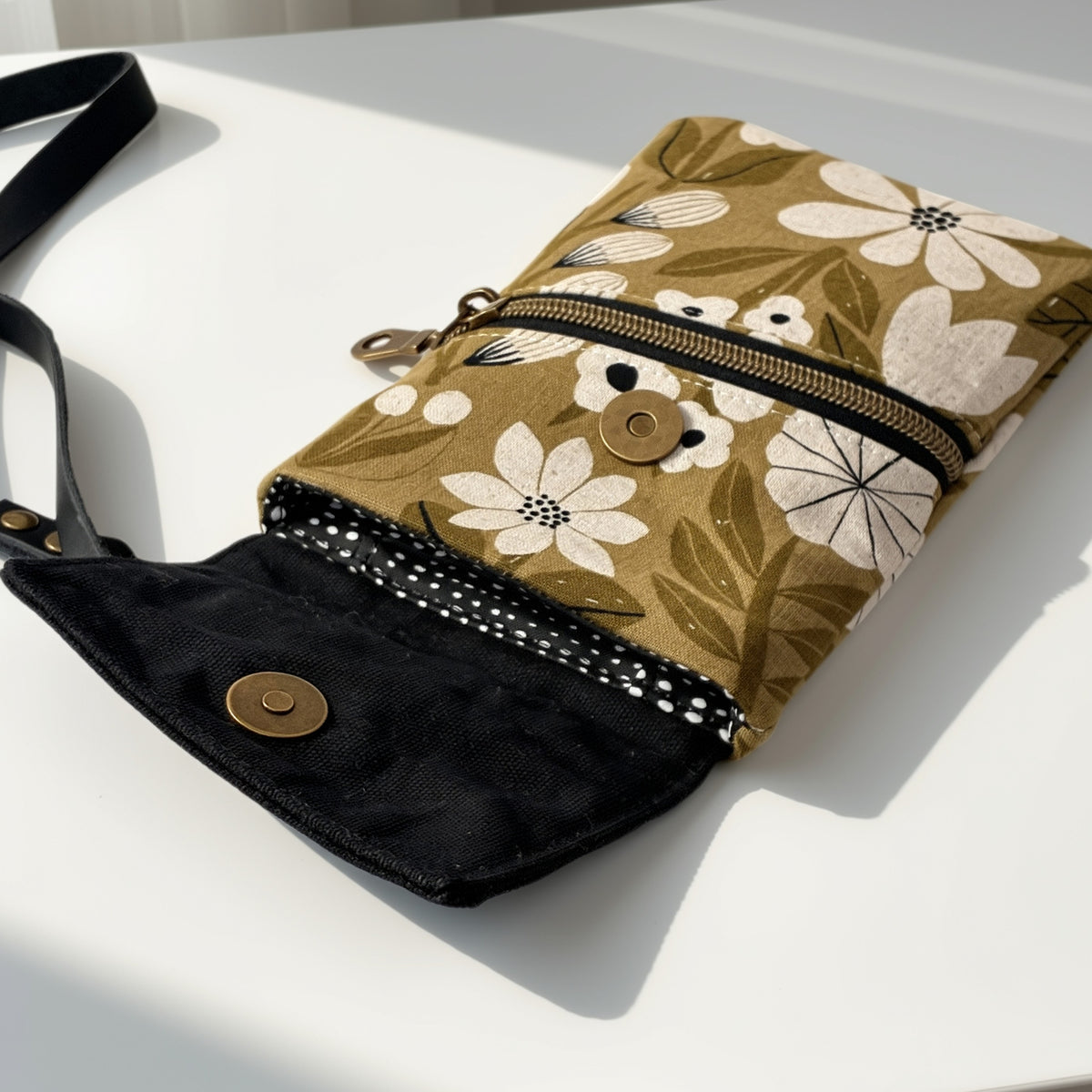 Whimsy Floral Olive Green