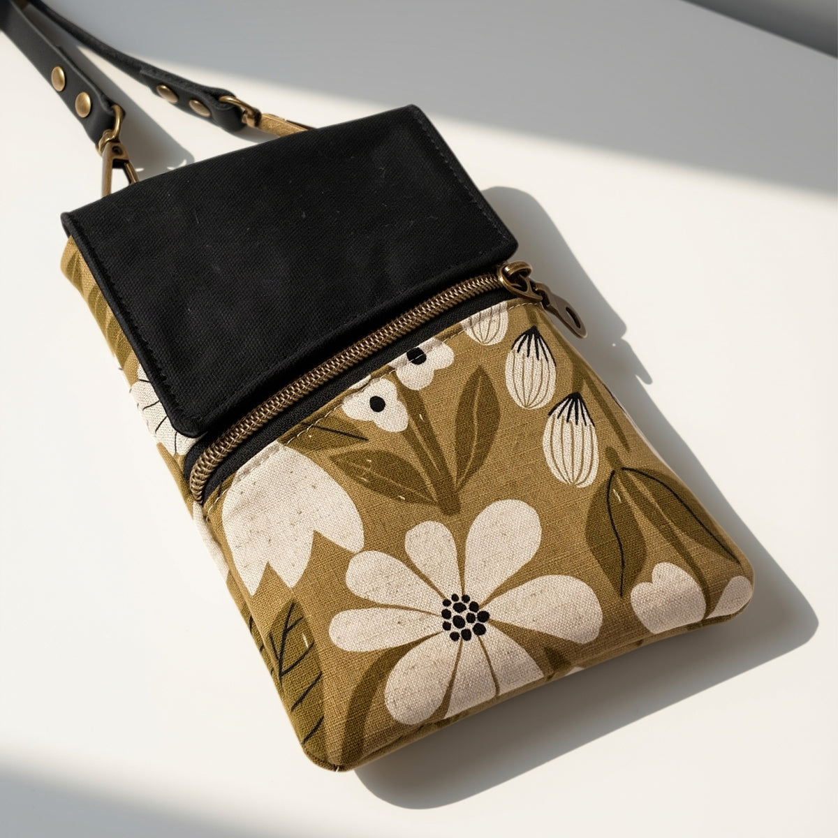 Whimsy Floral Olive Green