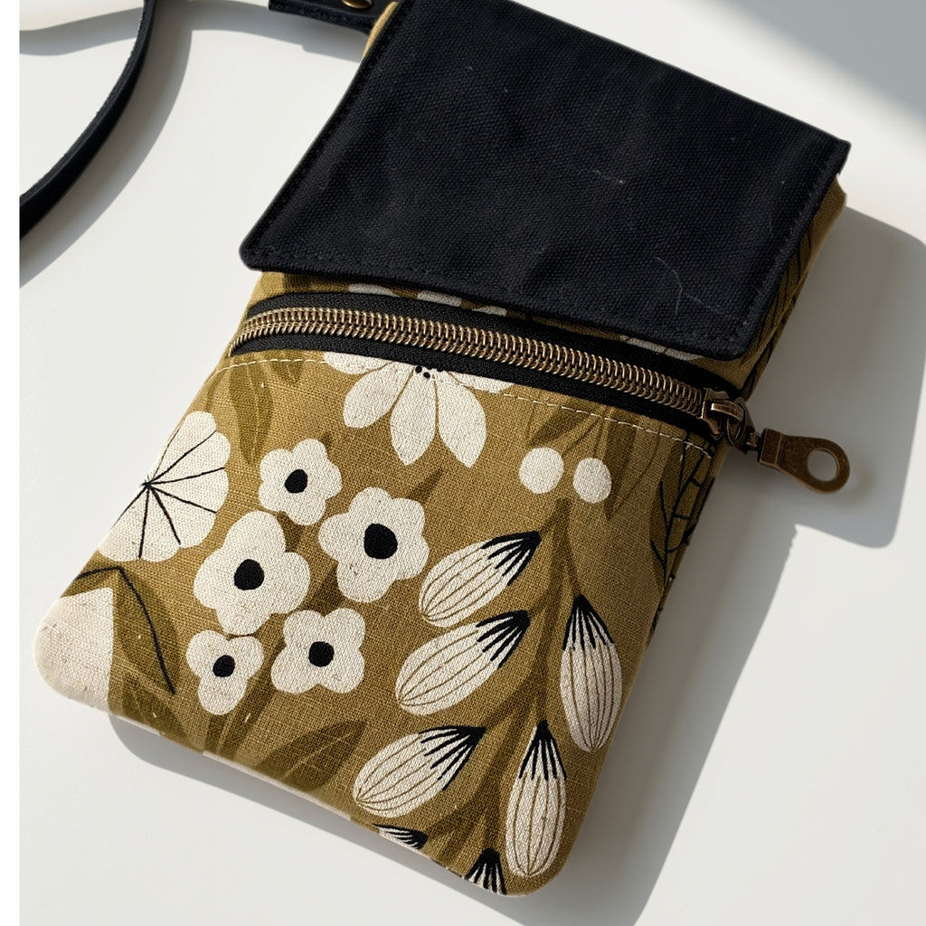 Whimsy Floral Olive Green